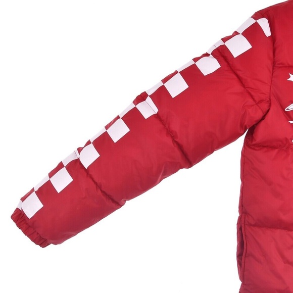 Disney Parks Toy Story Pizza Planet Puffer Jacket Red - NEW - Picture 3 of 4